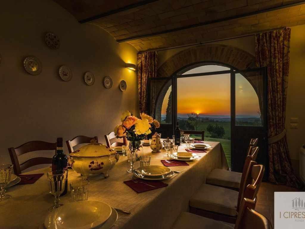 Villa I Cipressini Piscina Riscaldata Spa Toscana Pienza Exterior photo