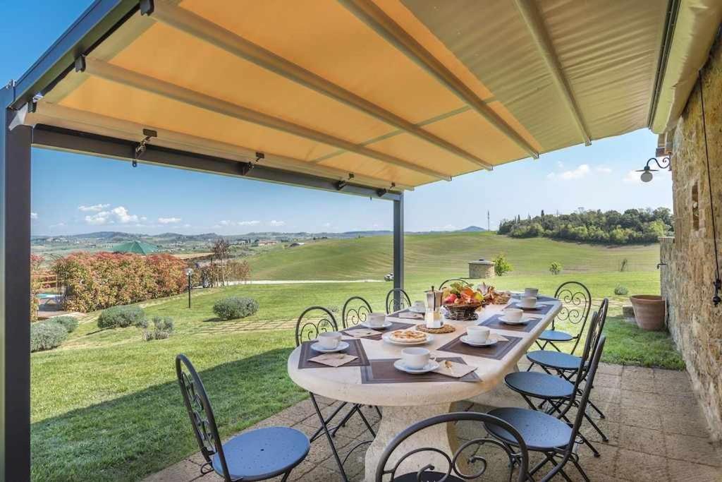 Villa I Cipressini Piscina Riscaldata Spa Toscana Pienza Exterior photo