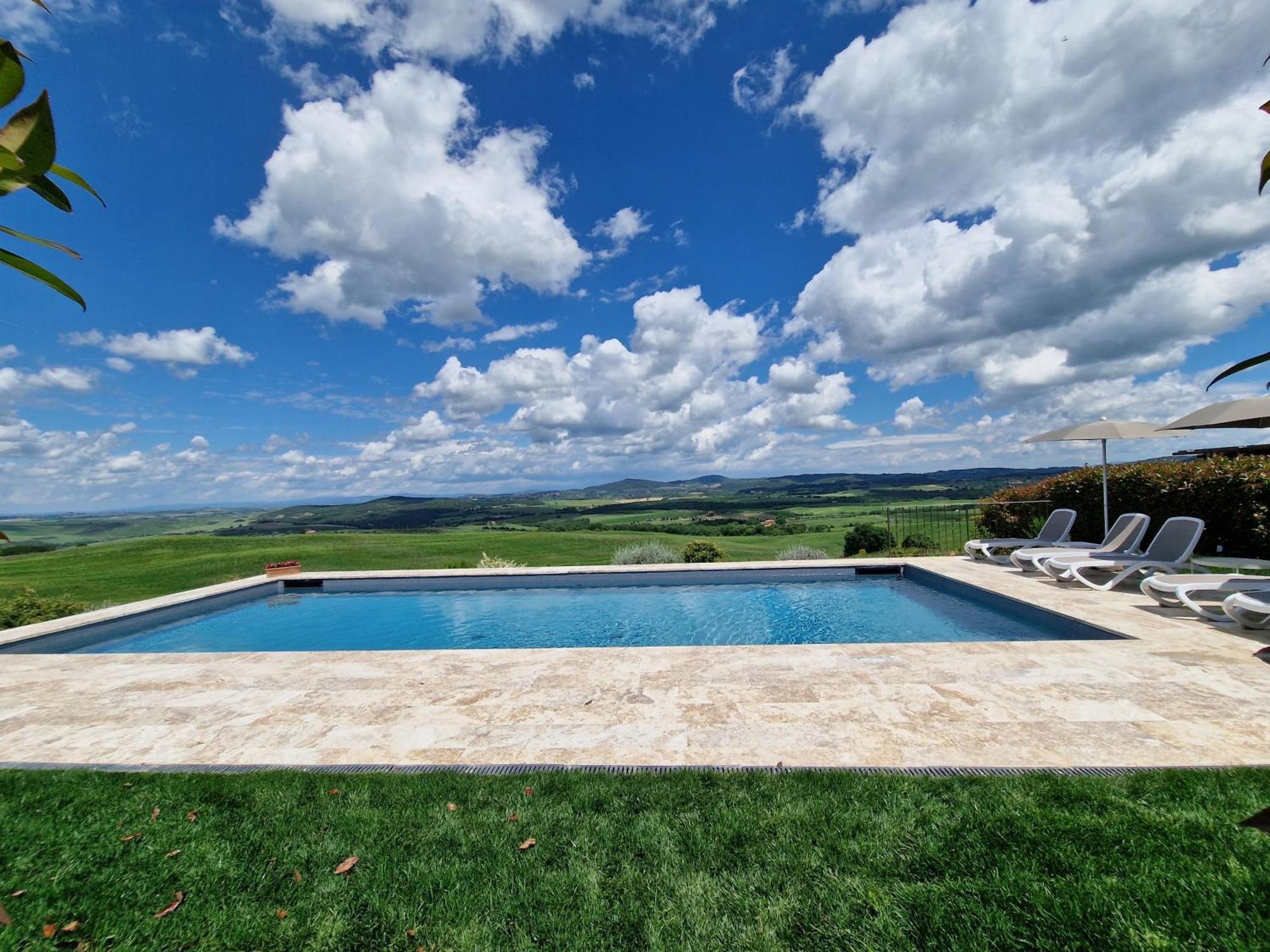 Villa I Cipressini Piscina Riscaldata Spa Toscana Pienza Exterior photo