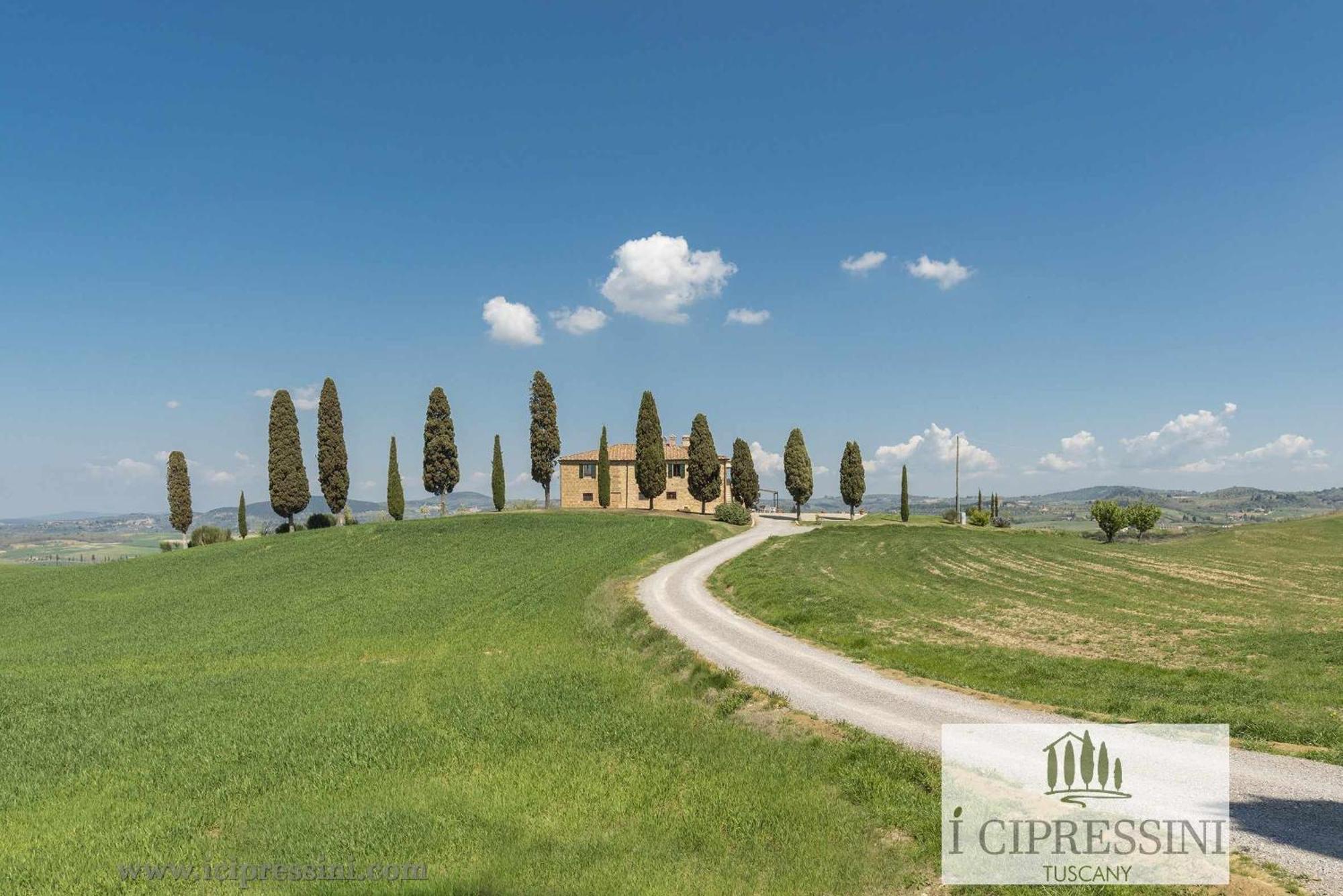 Villa I Cipressini Piscina Riscaldata Spa Toscana Pienza Exterior photo